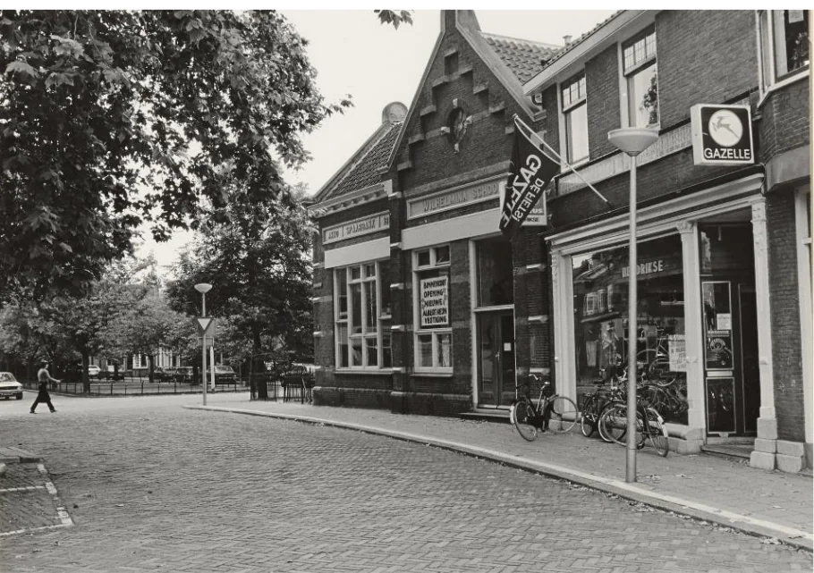 Zijde B voor de kaart van De fietsenwinkel van Johannes Hendrikse