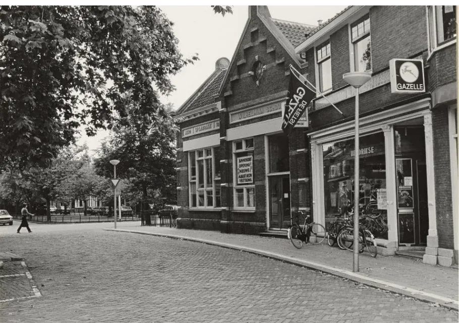 Zijde B voor de kaart van De fietsenwinkel van Johannes Hendrikse